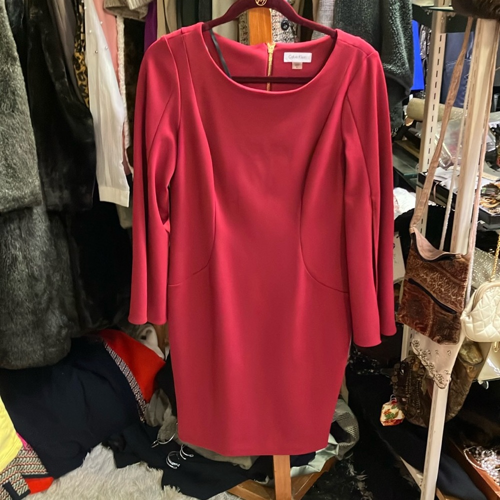 Calvin Klein Long Sleeve Dress